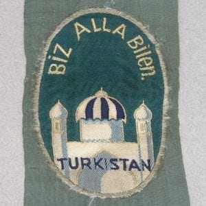 Turkistan Legion Foreign Volunteer Shield First Pattern