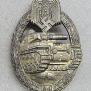Army/Waffen-SS Panzer Assault Badge in Bronze