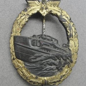 Kriegsmarine E-Boat Badge, First Pattern