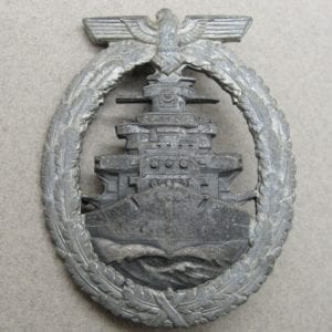 Kriegsmarine High Seas Fleet Badge by Schwerin