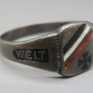 Patriotic World War One Ring