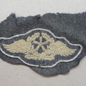 Luftwaffe Technical Rating with Chord on Tunic Piece