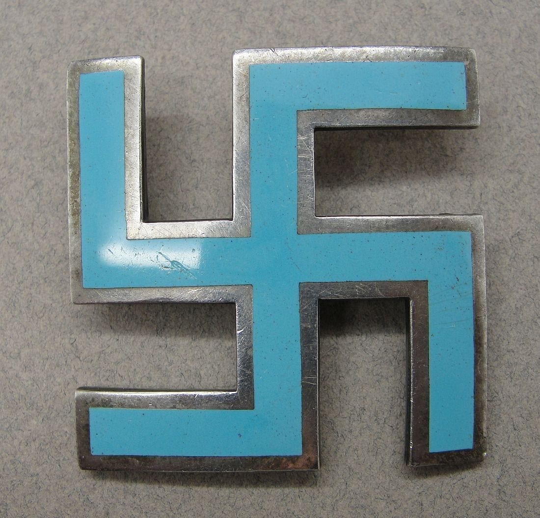 Early Swastika Badge