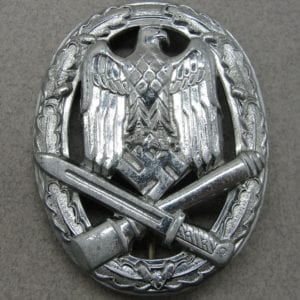 Army/Waffen-SS General Assault Badge, Deep Dish Variant