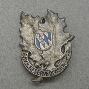Bavarian 8th Reserve Division Badge