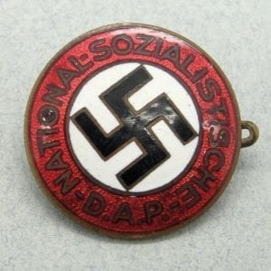 NSDAP Membership Badge by "STEINHAUER & LÜCK LÜDENSHEID GES GESCH"