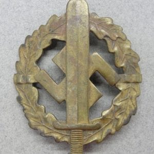 SA Sport's Badge, Third Class in Bronze, Numbered