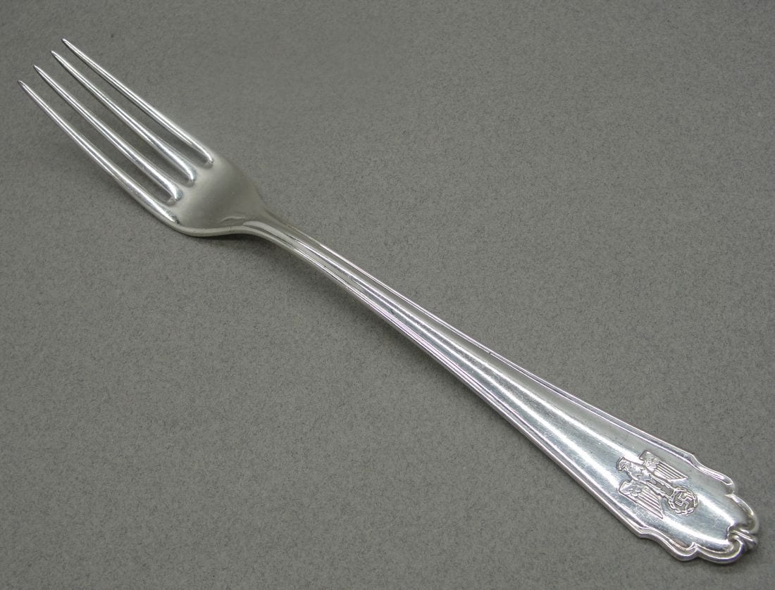 Adolf Hitler - Reichs Chancellery Formal Pattern Silverware - Fork