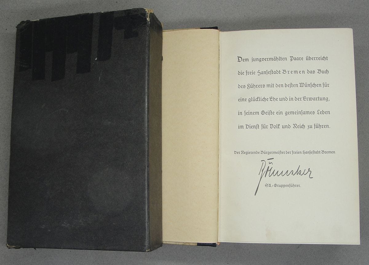 "Mein Kampf" 1938 Presentation Edition