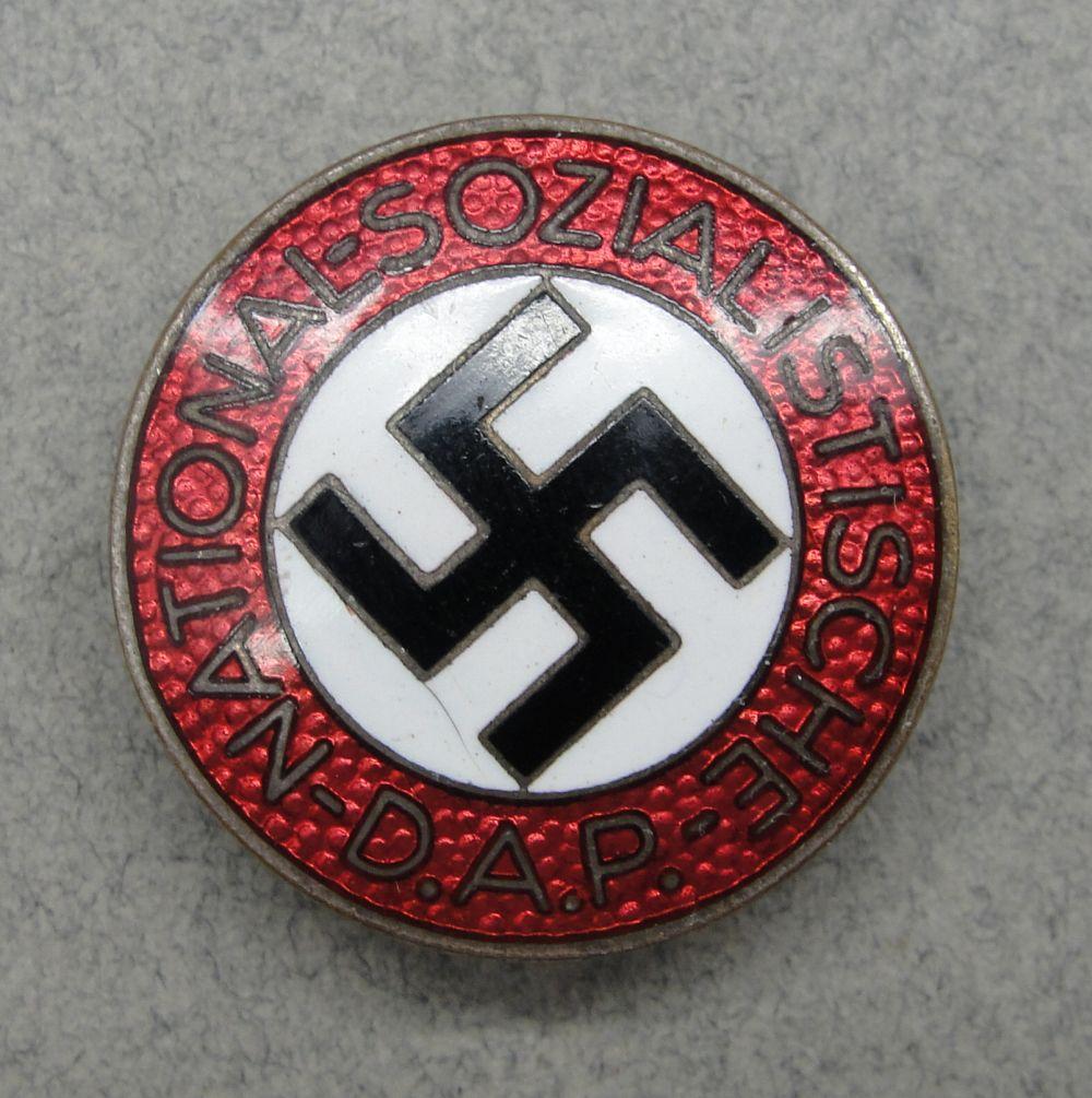 NSDAP Membership Badge by "RZM M1/8" Buttonhole Version