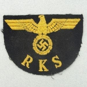 RKS - Reichskommissariat für die Seeschiffahrt Sleeve Insignia