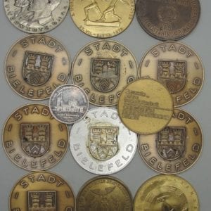 Large lot of Table Medals