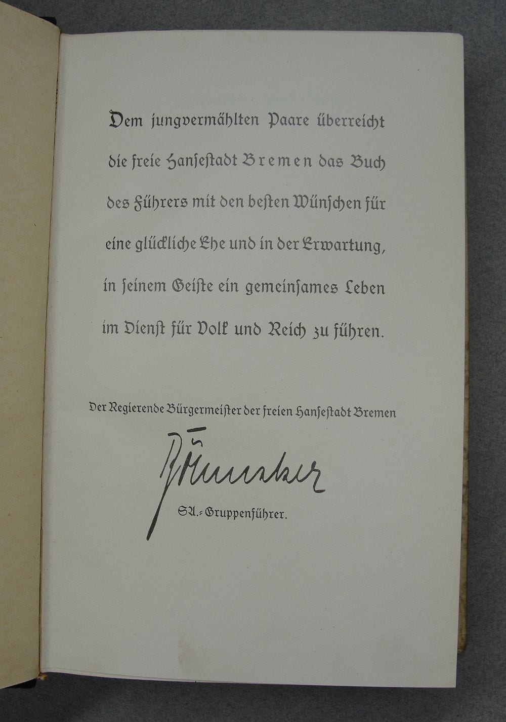 "Mein Kampf" 1938 Presentation Edition