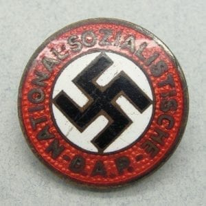 NSDAP Membership Badge by "HOFFSTÄTTER BONN"