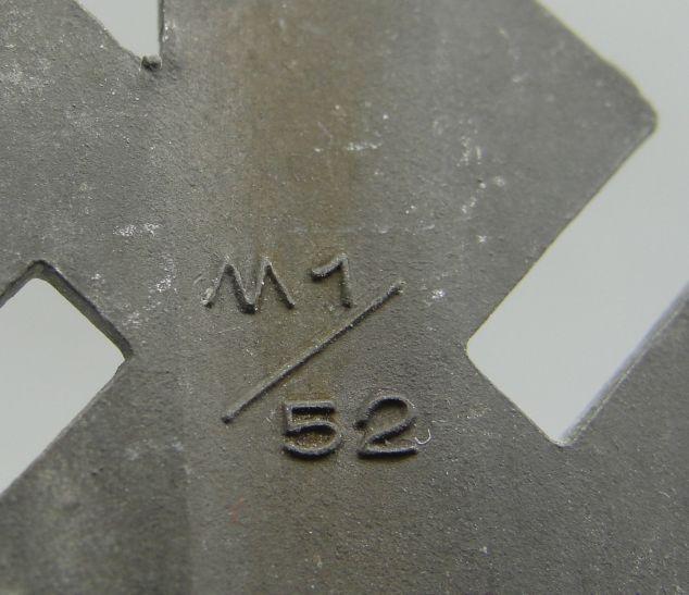 SA Sport's Badge for War Wounded by "M1/52"