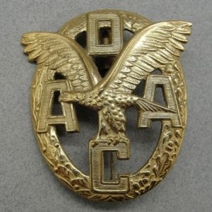 ADAC Motor Sports Badge by Wiedmann, Gold Grade