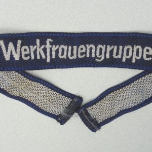 Female "Werkfrauengruppe" Cuffband