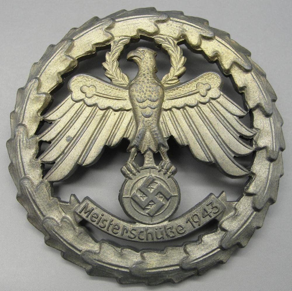 1943 Meisterschütz Shooting Award