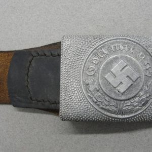 Late-War Police EM/NCO's Belt Buckle