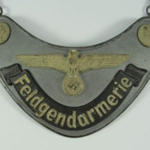 Army/Waffen-SS Field Police Gorget