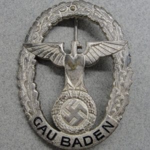 NSDAP Gau Baden Badge of Honor