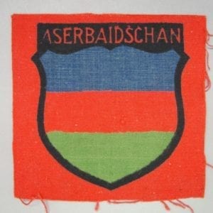 ASERBAIDSCHAN Foreign Volunteer Shield, Printed