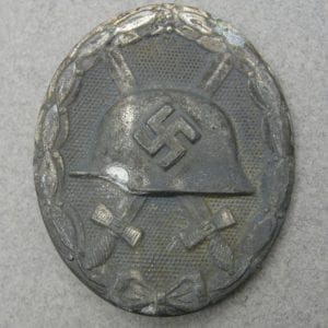 1939 Wound Badge, Silver Grade by "100" Wächtler & Lange