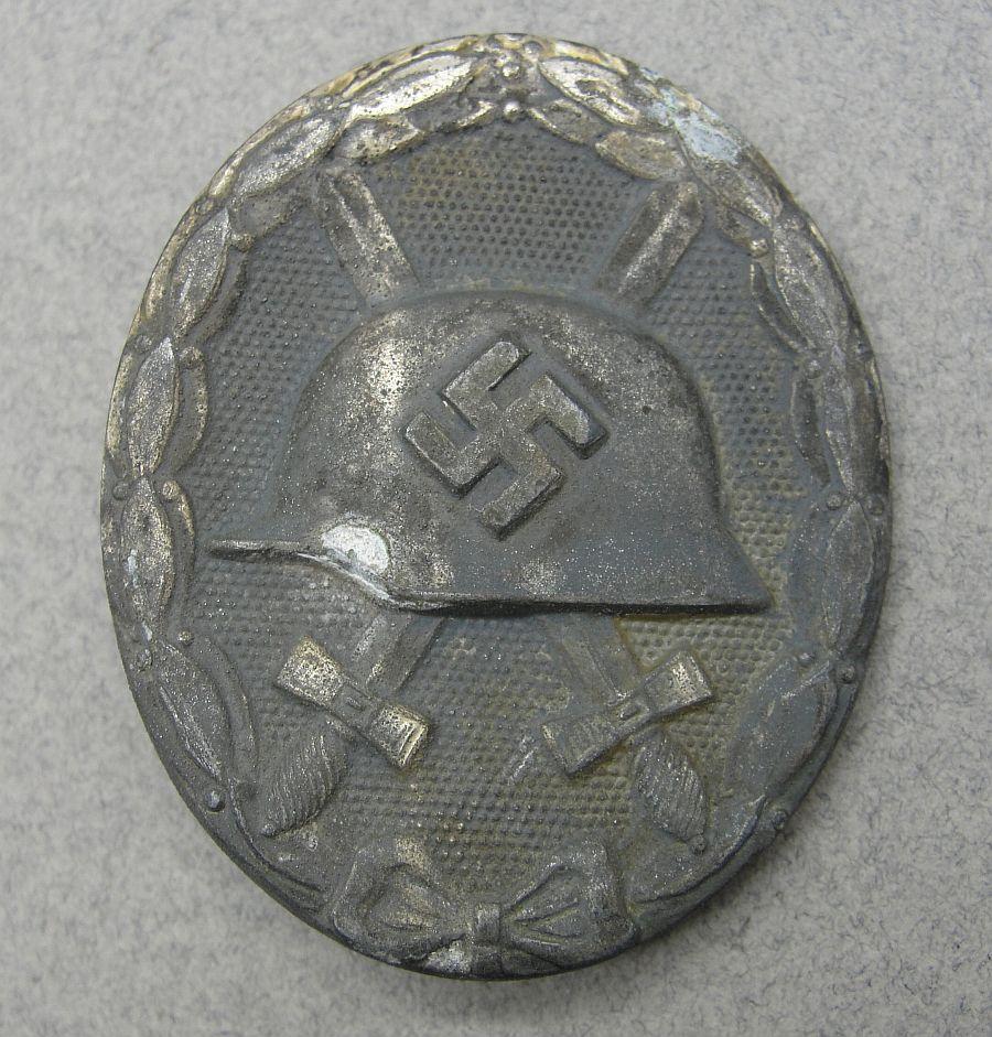 1939 Wound Badge, Silver Grade by "100" Wächtler & Lange