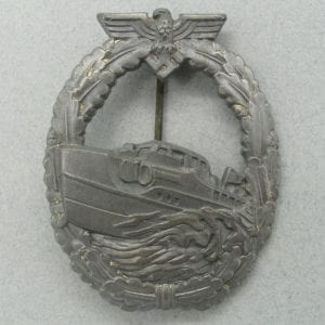 Kriegsmarine E-Boat Badge, First Pattern by S & L