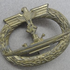 Kriegsmarine U-Boat Badge by "R.K."