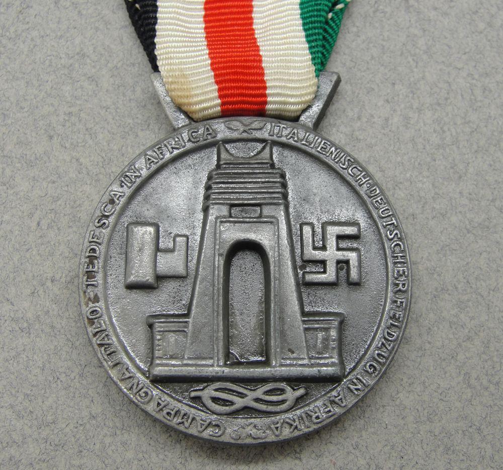 Italian-German Afrikakorps Medal