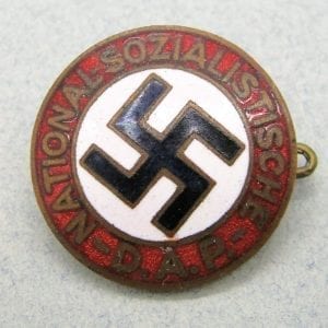 NSDAP Membership Badge marked "GES GESCH"