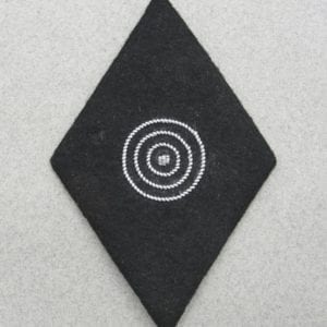 SS Marksmanship Sleeve Diamond - Second Class with SS RZM Tag