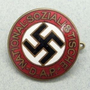 NSDAP Membership Badge by "BOERGER & CO BERLIN S.O. 16"