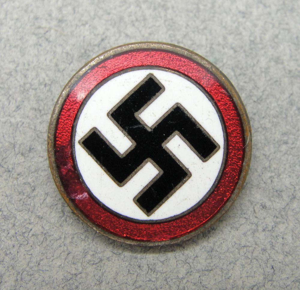 Early NSDAP Supporter's Badge Pin Gone 16mm