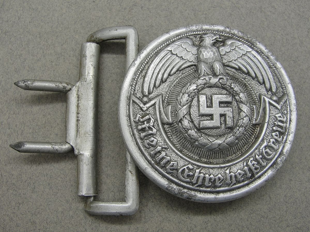 SS Officer's Belt Buckle by "RZM SS OLC 36/40"