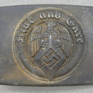 Hitler Youth Marine EM/NCO's Belt Buckle by "RZM M4/38"