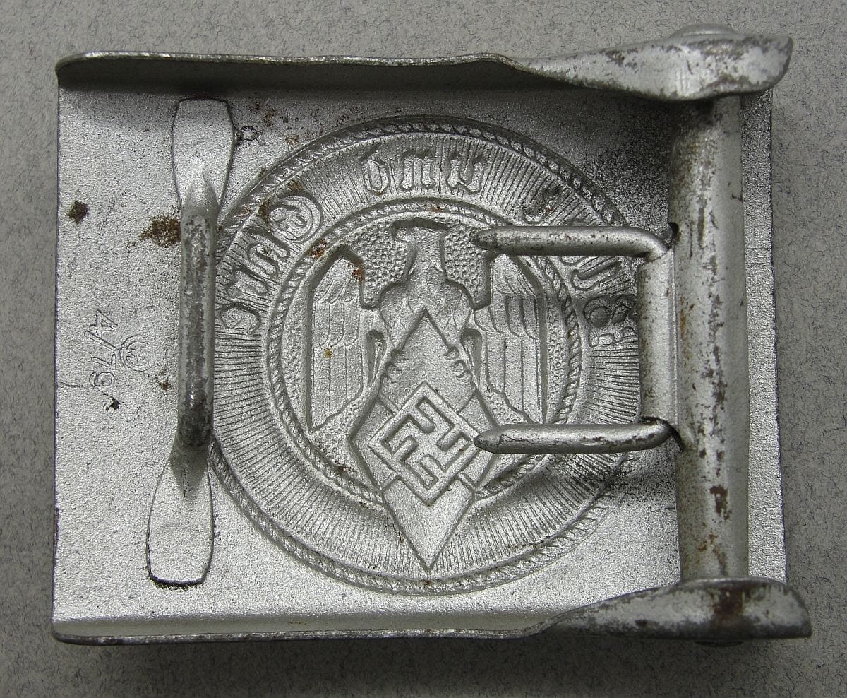 Hitler Youth Belt Buckle by "RZM M4/79"