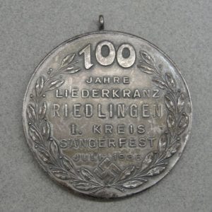 1936 Third Reich Singing Society Medal