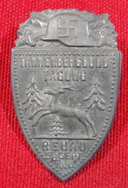 1926 Far-Right TANNENBERGBUND Badge