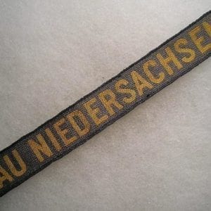 "GAU NIEDERSACHSEN" Der Stahlhelm Cufftitle, Tunic-Removed