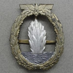 Kriegsmarine Minesweeper Badge by Deumer