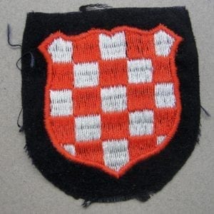 Waffen-SS Croatian Volunteer Sleeve Shield