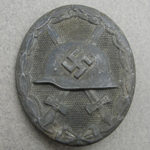 1939 Wound Badge, Silver Grade by "107" Carl Wild