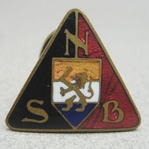 Dutch NSB Membership Badge - Lapel Version