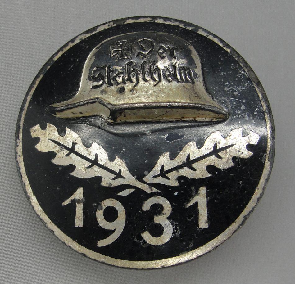 1931 Der Stahlhelm Badge