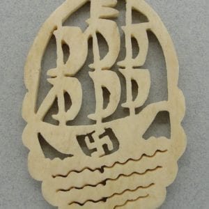 Swastika Sailing Ship Pendant