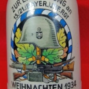 1934 Bavarian Infantry Regiment Mug