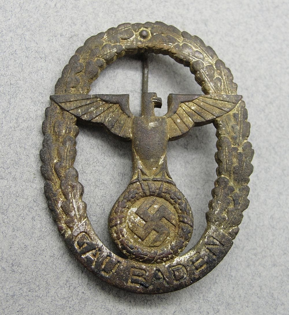 NSDAP Gau Baden Badge of Honor