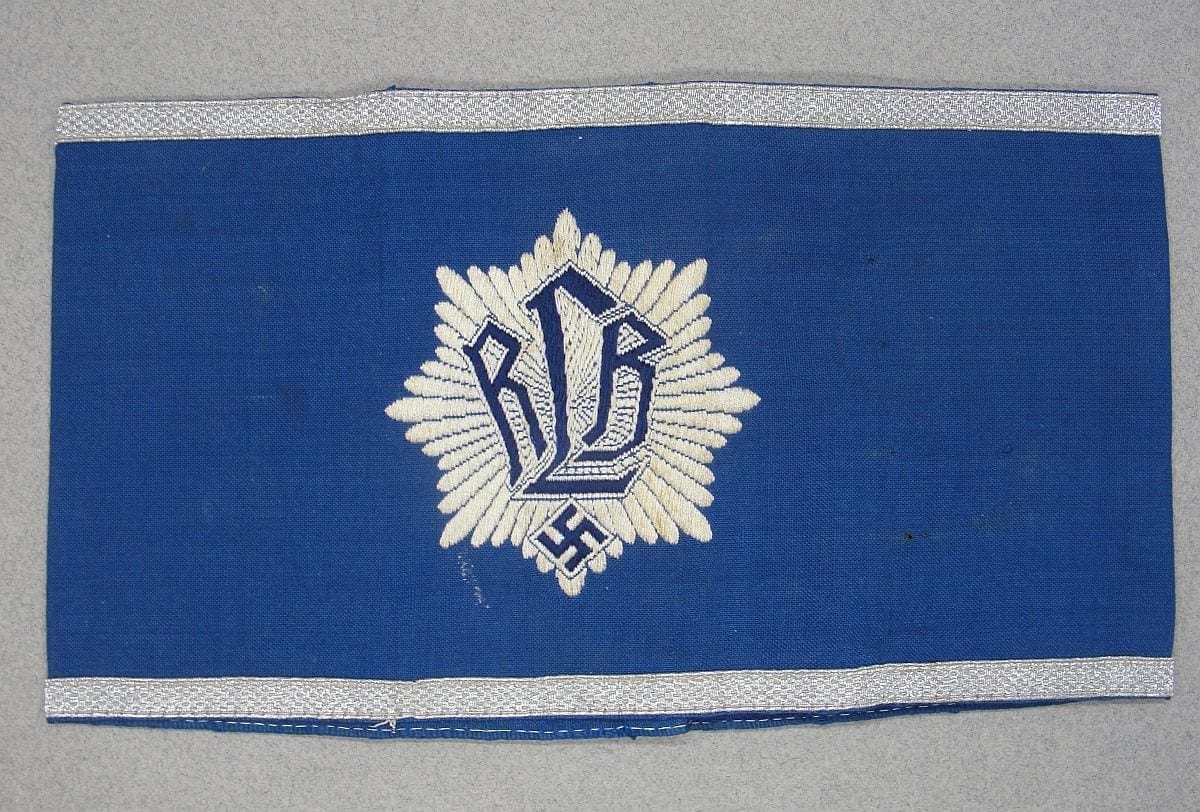 RLB Officer's Armband, First Pattern